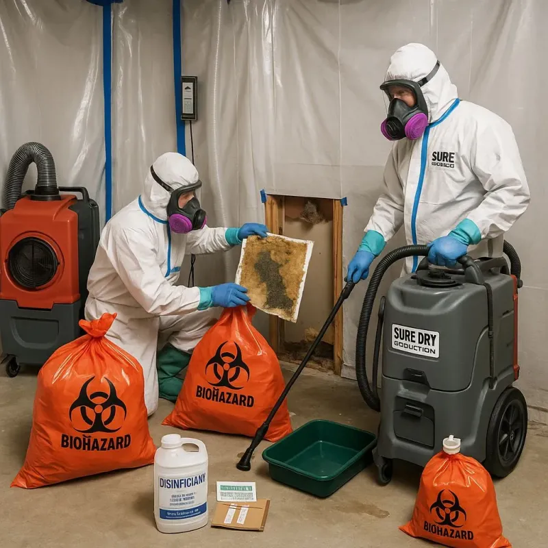 Contaminated Water Handling Protocols process in Upland, CA