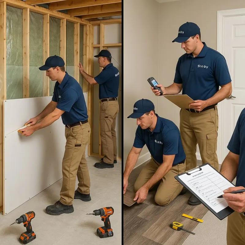 Repairs and Reconstruction process in Upland, CA